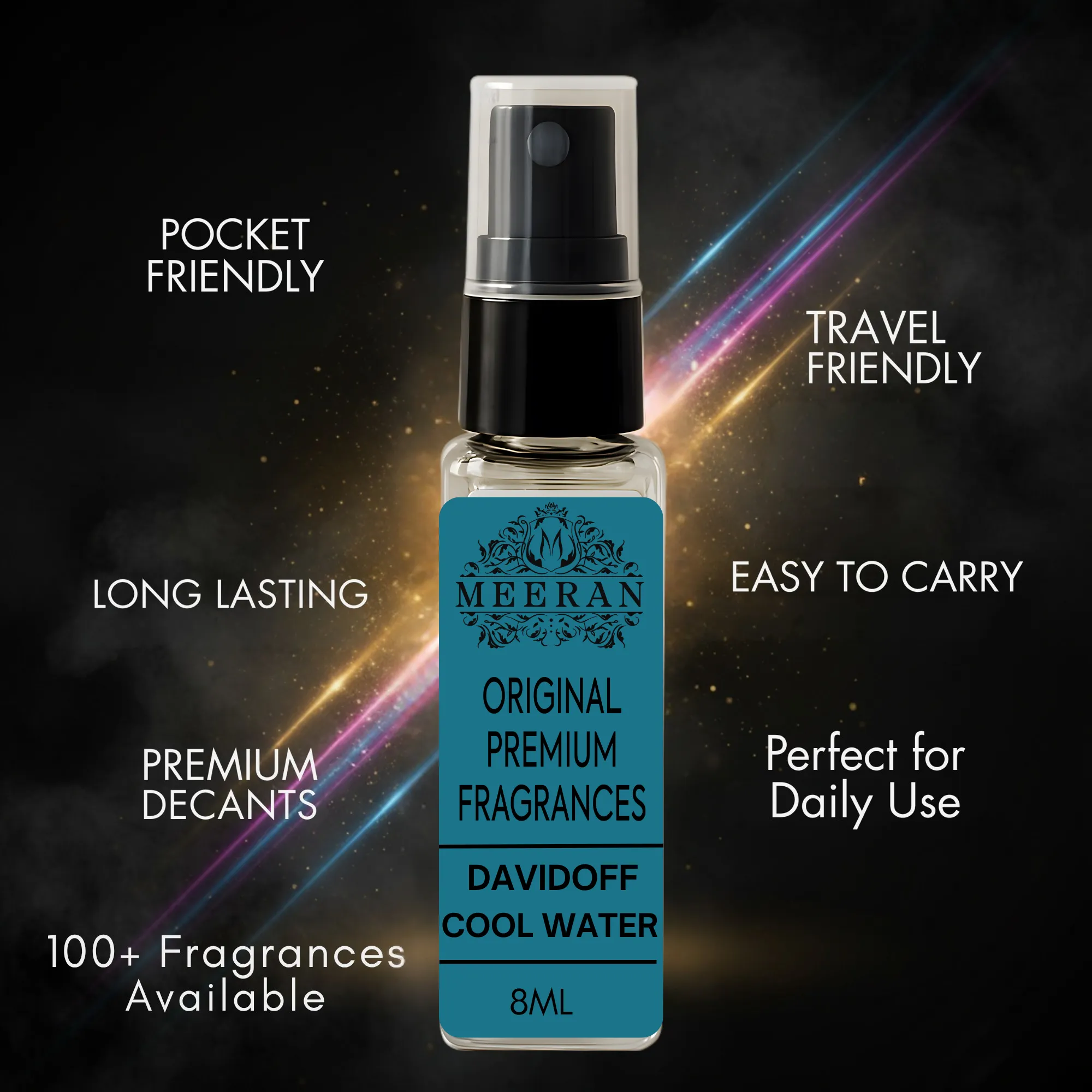  Decent Of Cool Water For Men (8ML) | Eau De Toilette | Decanted From Original Bottle